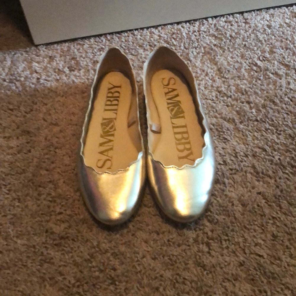 Sam and Libby gold flats!